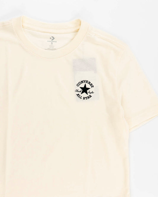 T-shirt a manica corta con logo piccolo CONVERSE