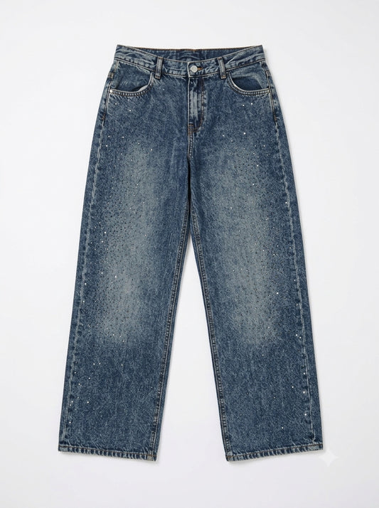 Jeans con strass J6YA12 D1219-HROE GUESS