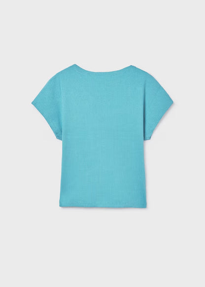 T-shirt manica corta a costine art.6008-14 MAYORAL