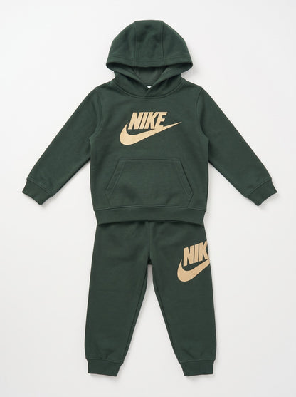 Tuta felpata con scritta oro art.86L135-FH3 NIKE