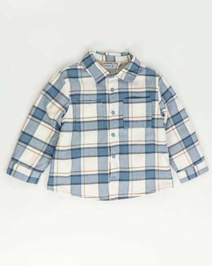 Camicia a quadri foderata in pile MAYORAL