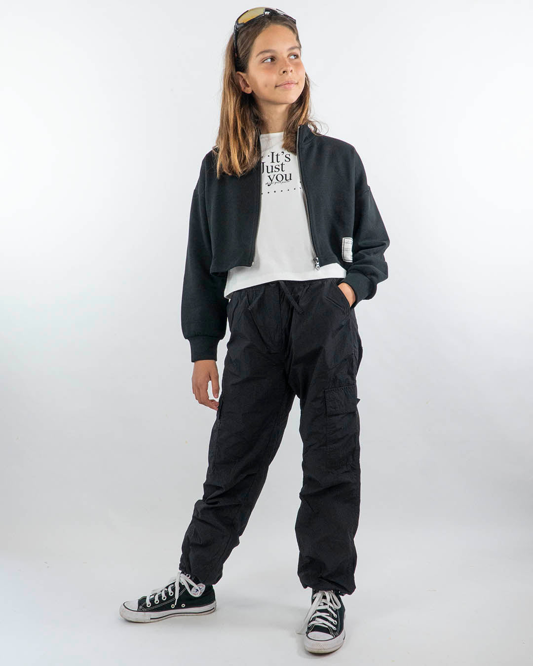 Pantaloni cargo con fodera in cotone I DO