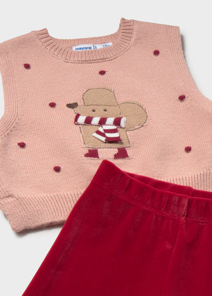 Completo 3 pz. con gilet art.2.559-042 MAYORAL