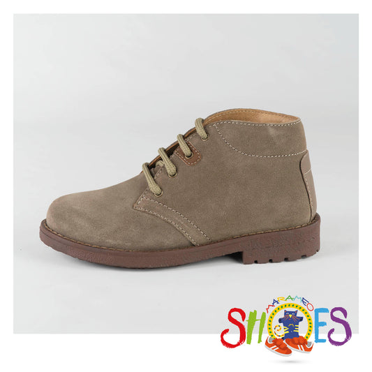 Scarpa in pelle scamosciata con lacci PRIMIGI