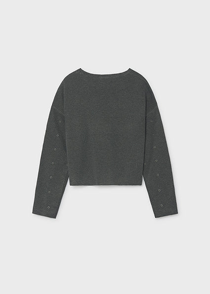 Maglione con borchie argento art.7.336-016 MAYORAL