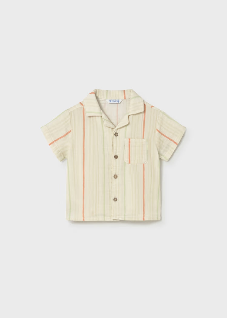 Camicia manica corta a righe art.1113-25 MAYORAL