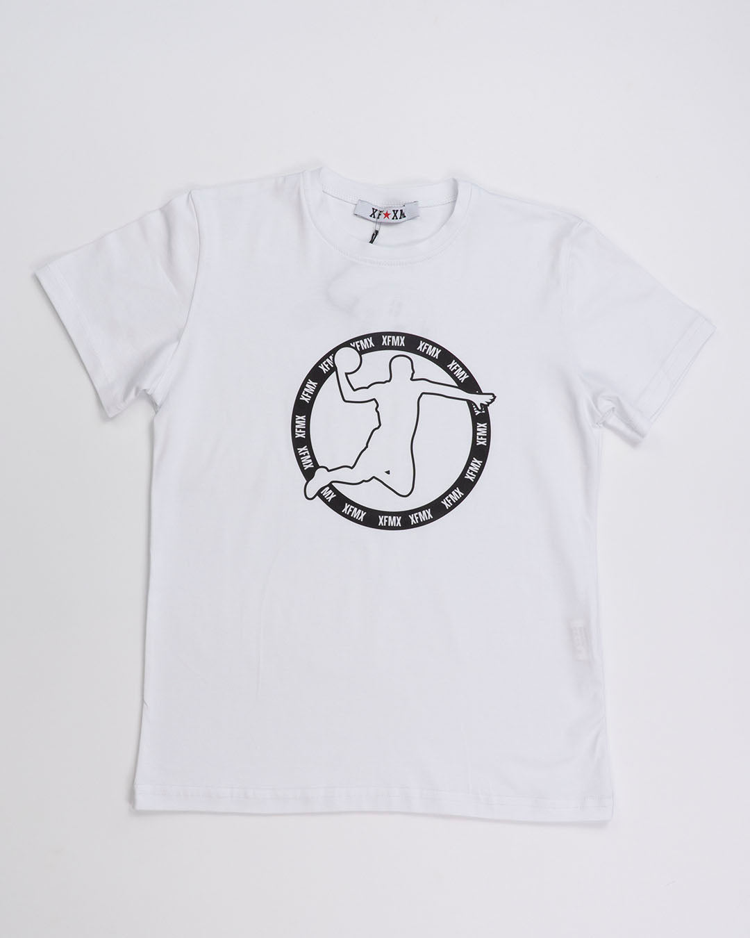 T-shirt con logo tondo