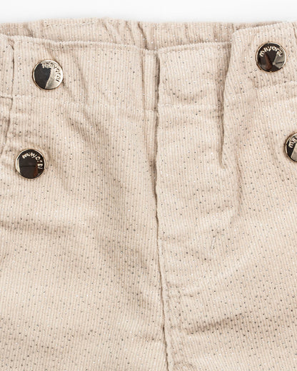 Pantaloni con lurex e bottoni dorati MAYORAL