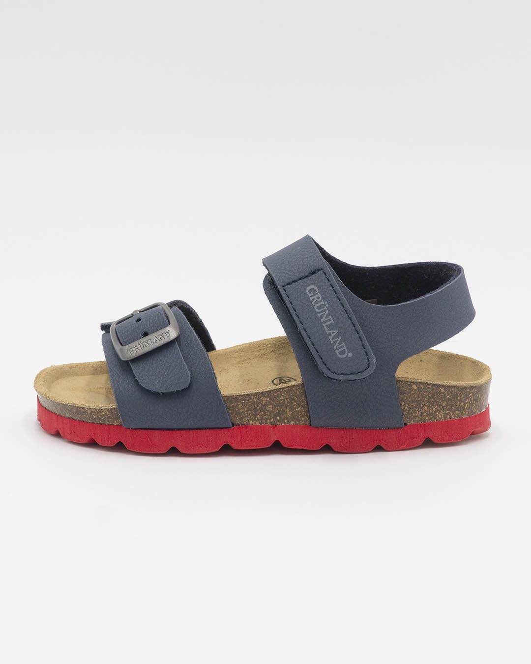 Sandali con suola colorata e strappoGRUNLAND