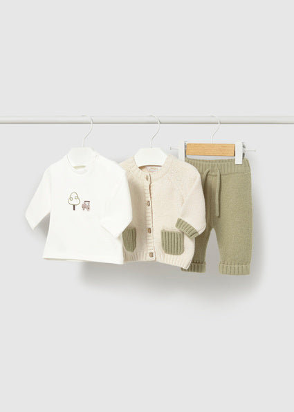 Completo 3 pz.in maglia art.2.522-085 MAYORAL