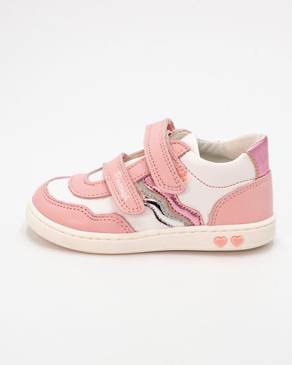 Scarpe in pelle con glitter e strappi PRIMIGI