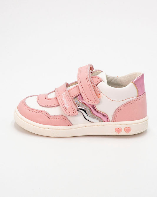 Scarpe in pelle con glitter e strappi PRIMIGI
