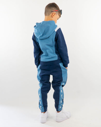 Tuta bicolor chiusa con cappuccio NIKE