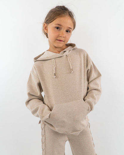 Completo in maglia con treccine MAYORAL
