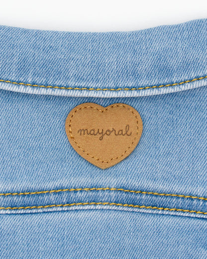 Giubbotto jeans con bordi sfrangiati MAYORAL