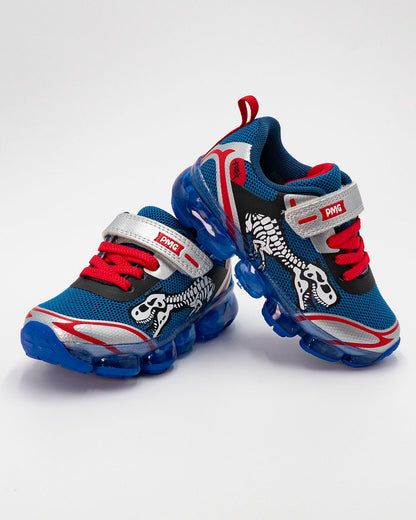 Scarpe con luci e stampa dinosauro PRIMIGI