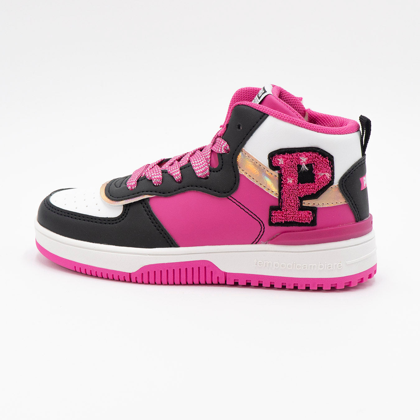 Scarpe alte con laccio glitter e zip PRIMIGI