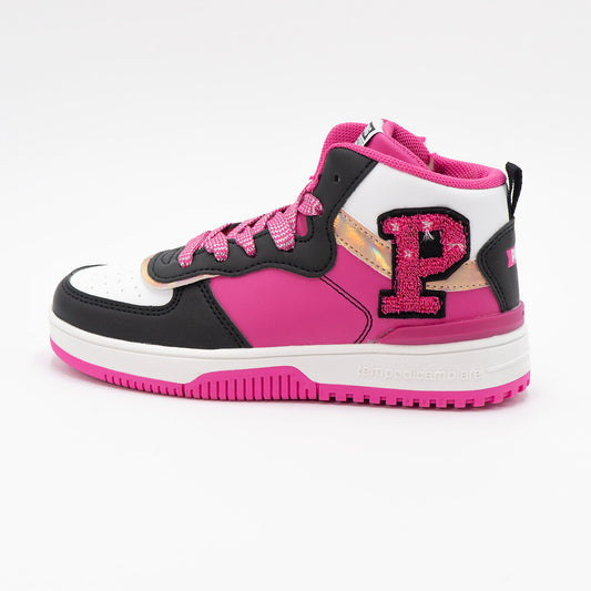 Scarpe alte con laccio glitter e zip PRIMIGI