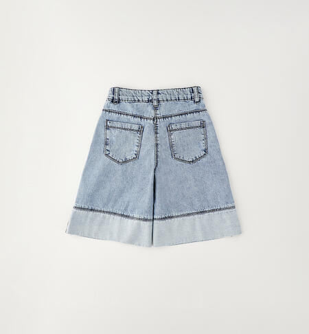 Jeans corto con strappi art.4G737-7001 I DO