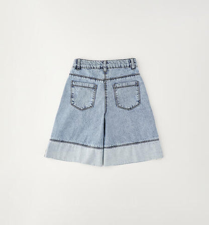 Jeans corto con strappi art.4G737-7001 I DO