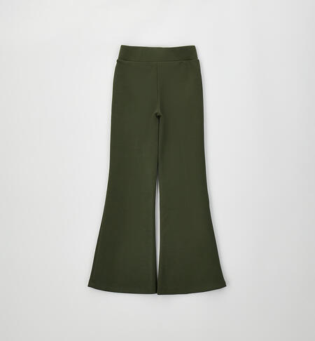 Pantaloni elasticizzati a zampa art.4.H733-5557IDO