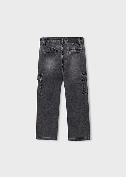 Jeans cargo slavato art.4510-58 MAYORAL