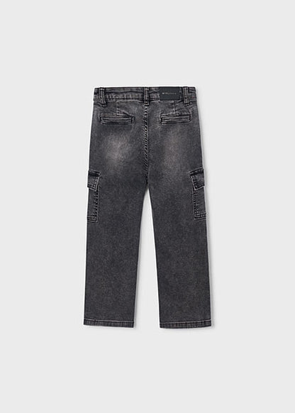 Jeans cargo slavato art.4510-58 MAYORAL