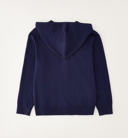 Cardigan in maglia con zip e cappuccio I DO