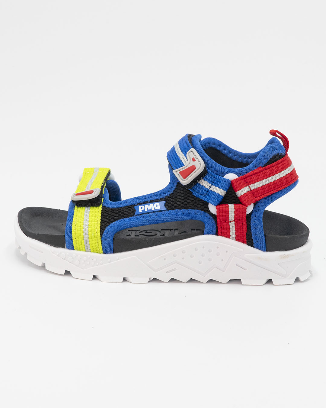 Sandalo in tessuto multicolor con strappi PRIMIGI