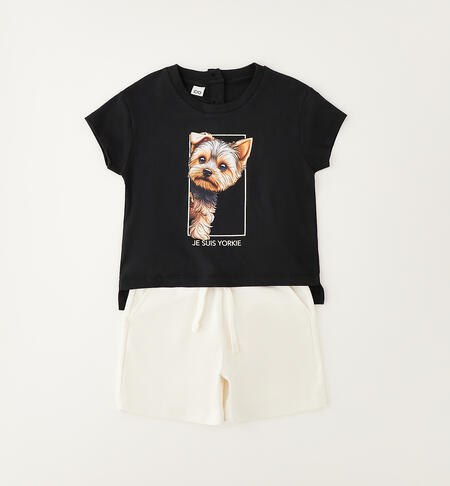 Completo 2 pz. con cagnolino art.4G552-0652 I DO