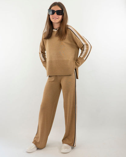 Completo 2 pz. in tricot con cappuccio MAYORAL