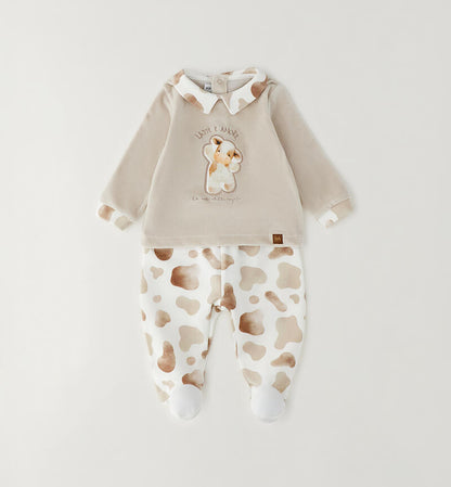 Tutina 2 pz. in ciniglia art.3H673-0164 SARABANDA