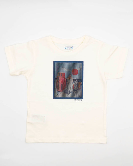 T-shirt manica corta con stampa