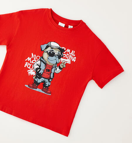 T-shirt manica corta con bulldog I DO