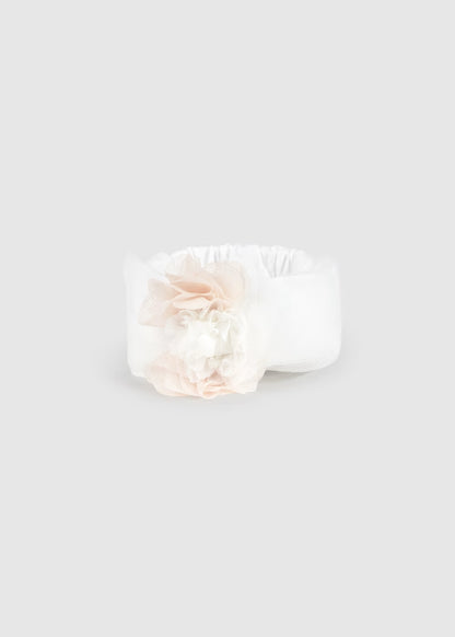 Fascetta in tulle con fiore MAYORAL