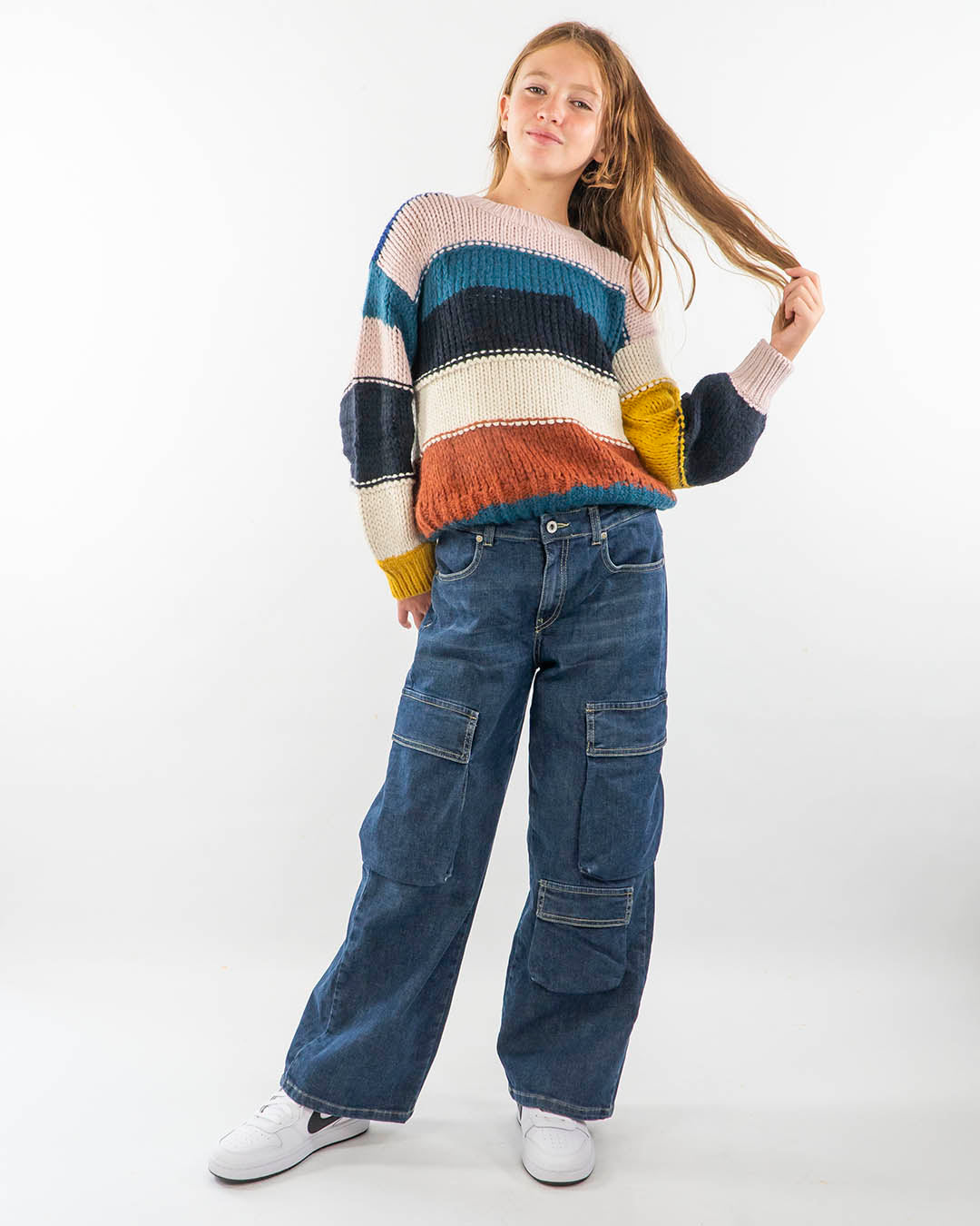 Jeans con tasconi