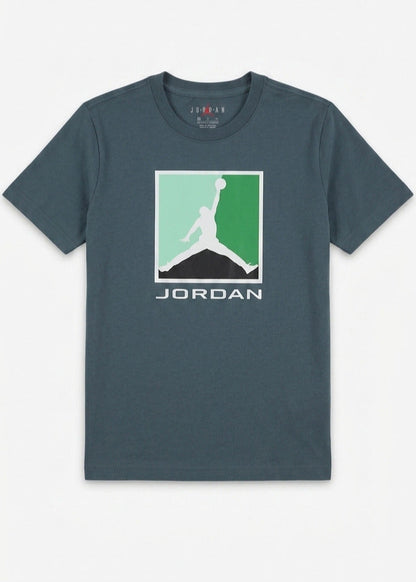 T-shirt con logo quadrato art.95F057-EA0 JORDAN