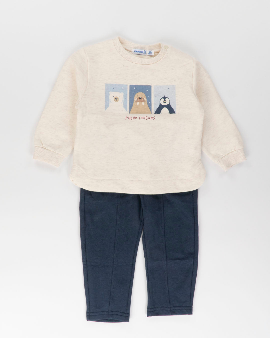 Completo 3 pz. con smanicato imbottito MAYORAL