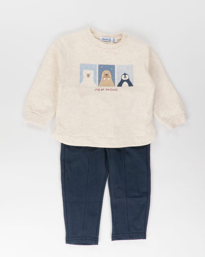 Completo 3 pz. con smanicato imbottito MAYORAL