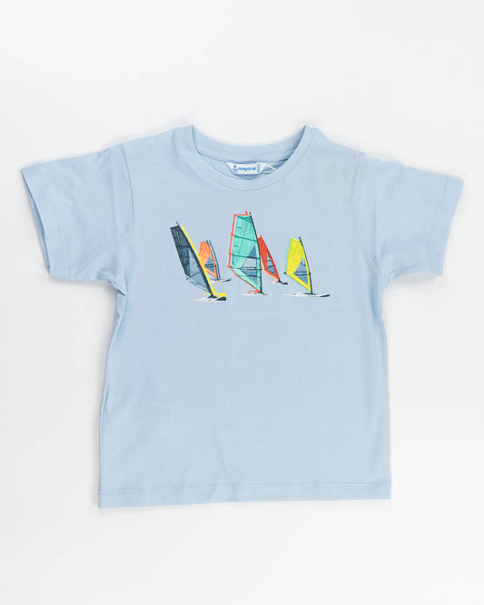 T-shirt con windsurf colorati MAYORAL
