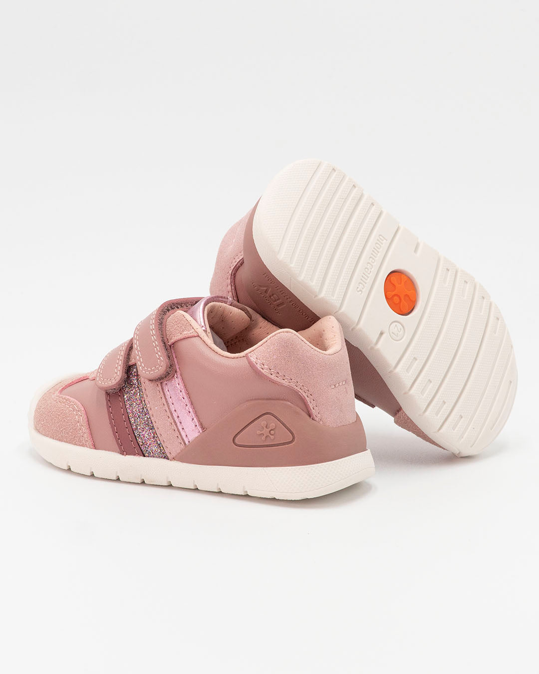 Scarpe primipassi con righine glitter BIOMECANICS
