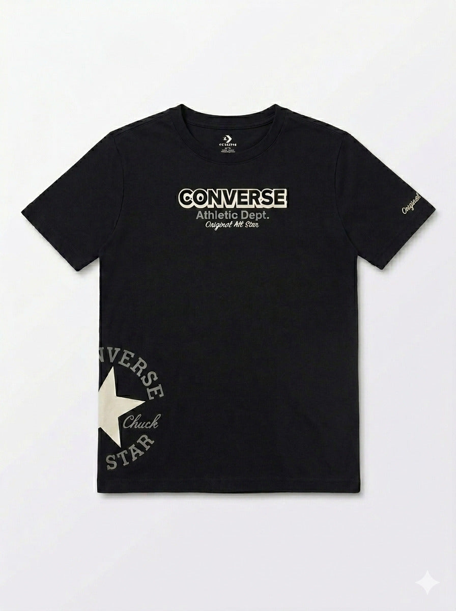 T-shirt con logo gommato art.9CH946-023 CONVERSE