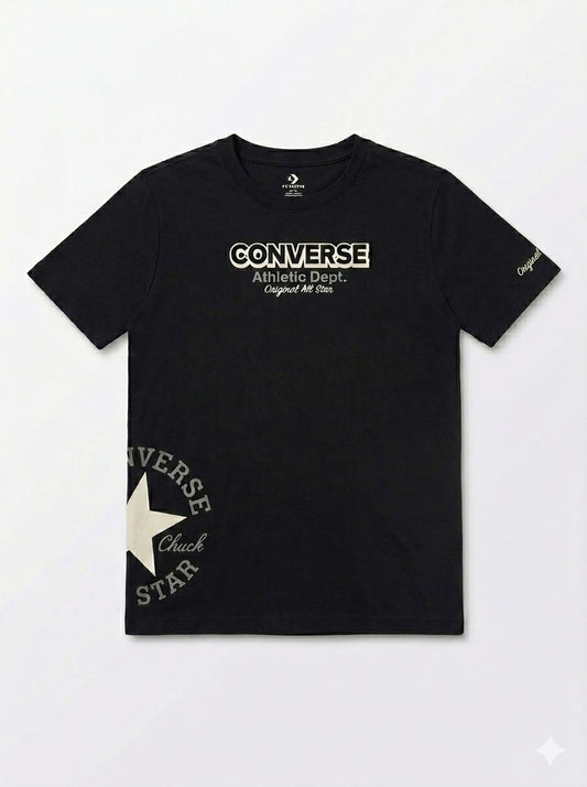 T-shirt con logo gommato art.9CH946-023 CONVERSE