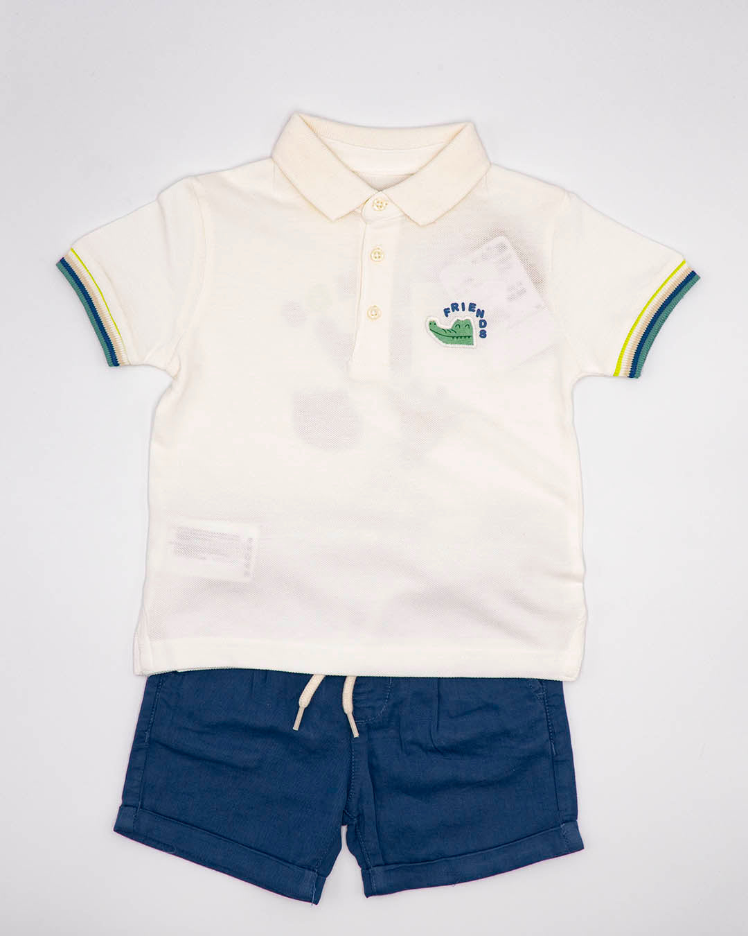 Polo manica corta con coccodrillo