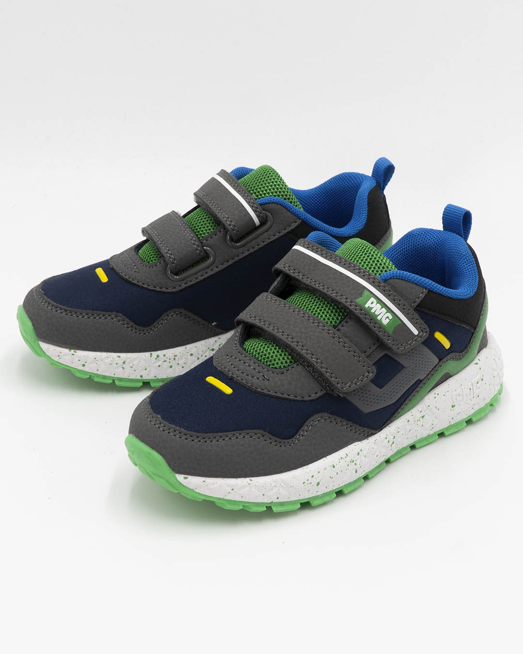 Scarpe multicolor con strappi