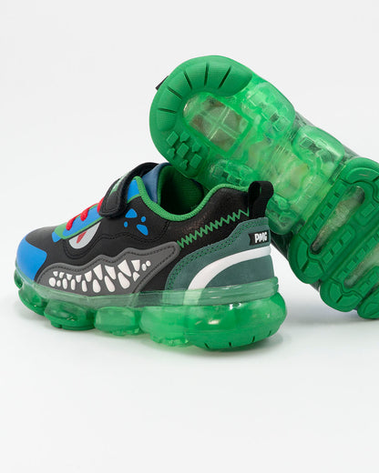Scarpa stampa squalo, luci e strappo PRIMIGI