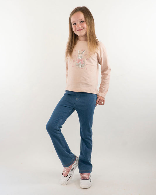 Leggings in Jeans a zampa MAYORAL