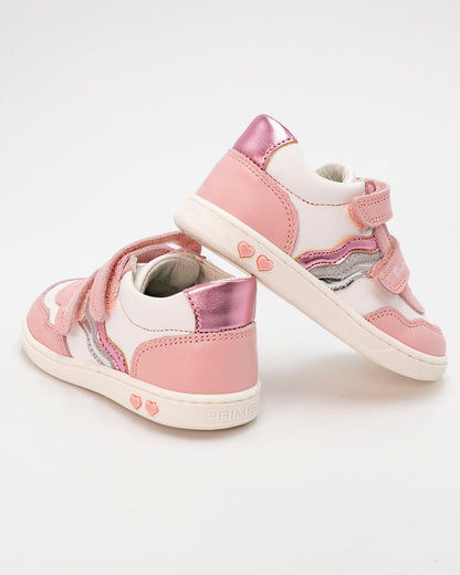 Scarpe in pelle con glitter e strappi PRIMIGI
