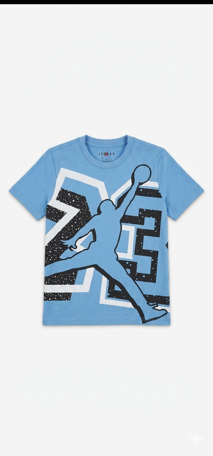 T-shirt con stampa grande 95F648-B9F JORDAN