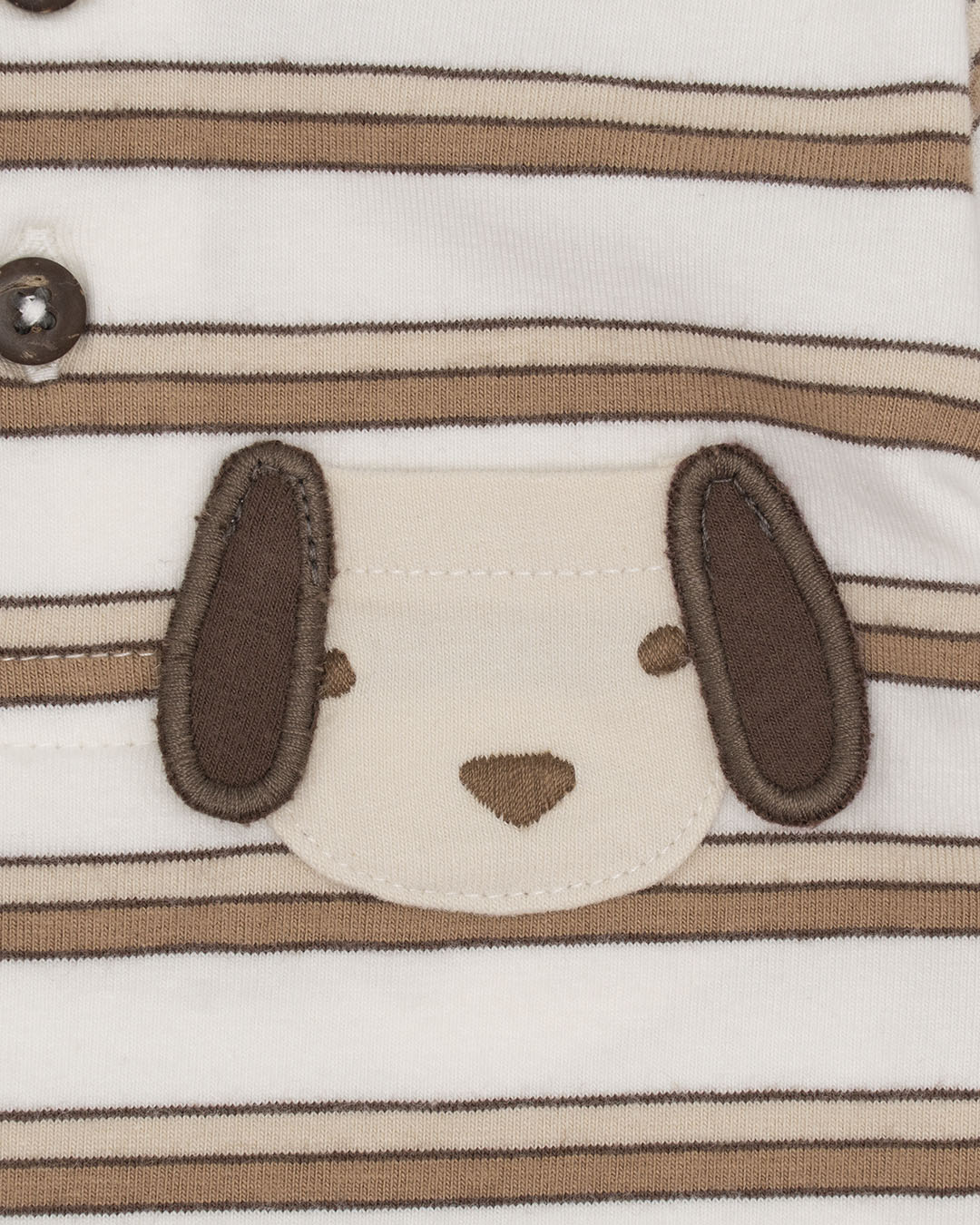 T-shirt rigata con bottoncini MAYORAL